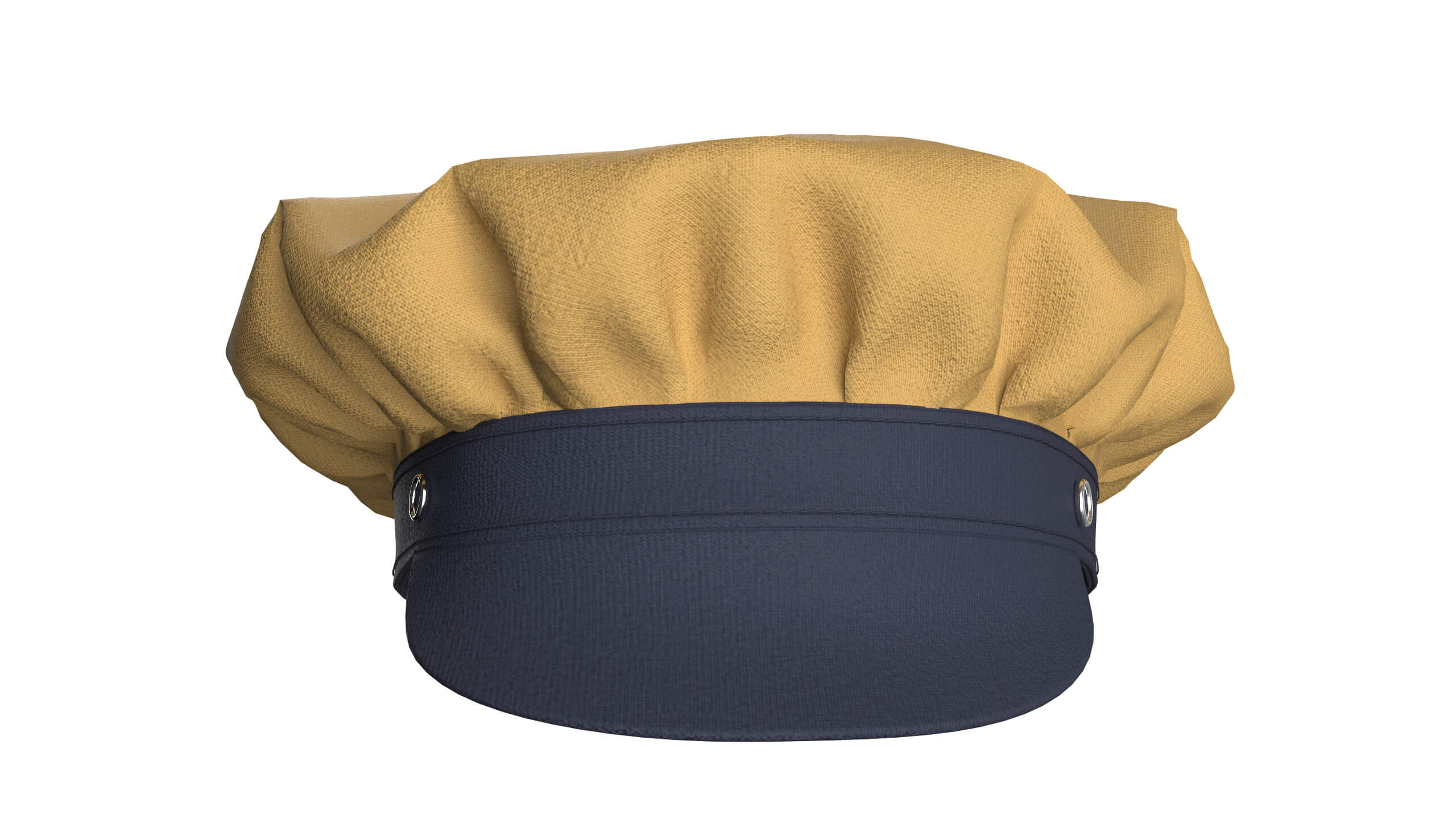 Men Fisherman Sailor Cap 3D Model