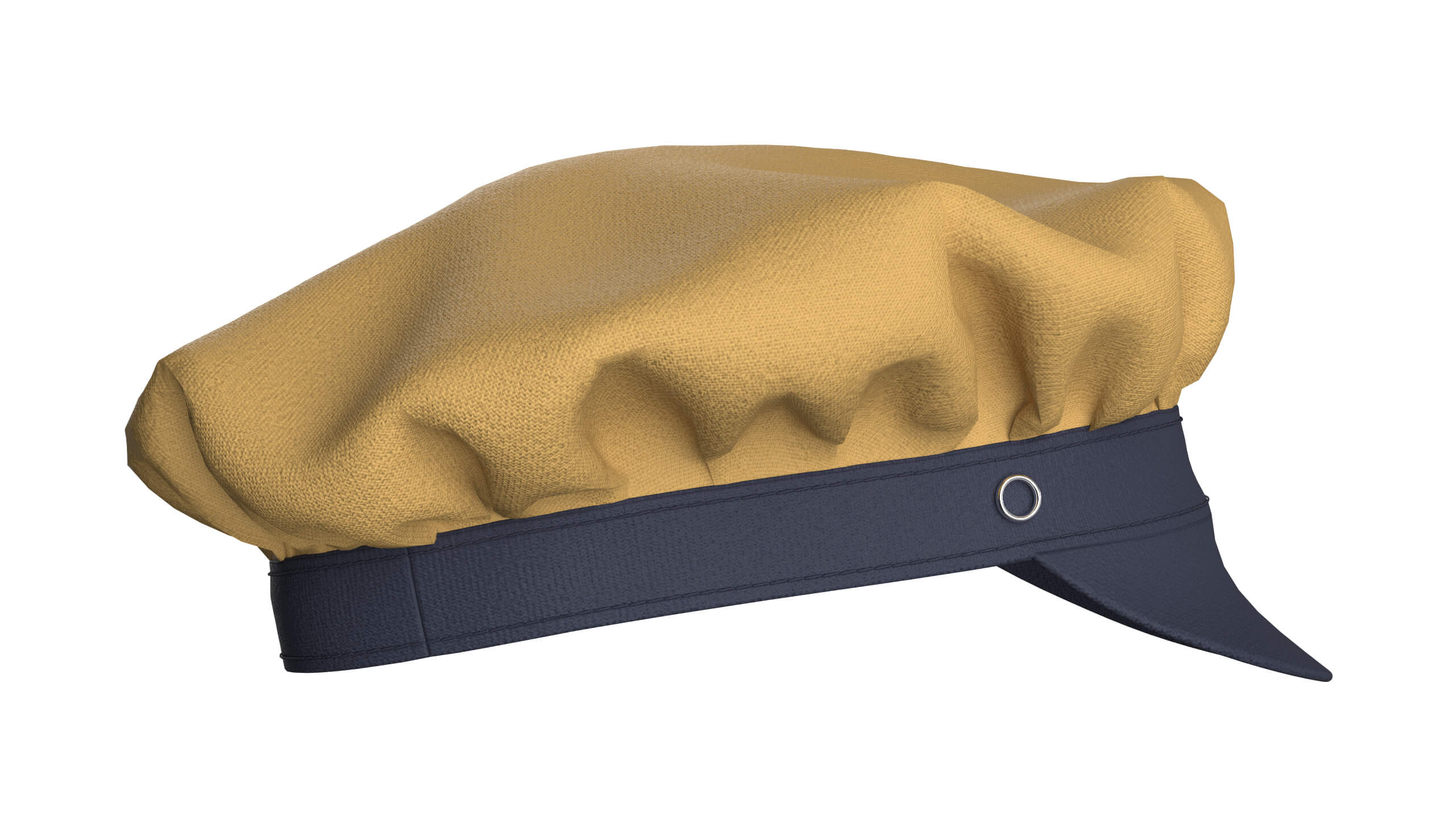 Men Fisherman Sailor Cap 3D Model