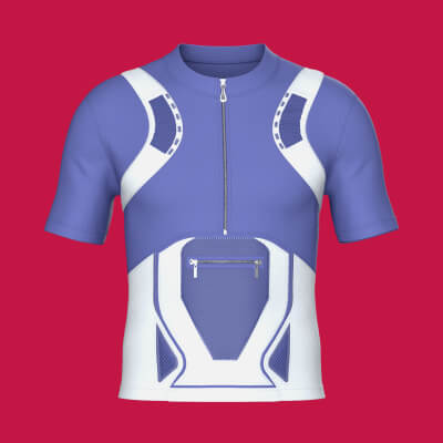 Men Half-Zip Cycling Jersey