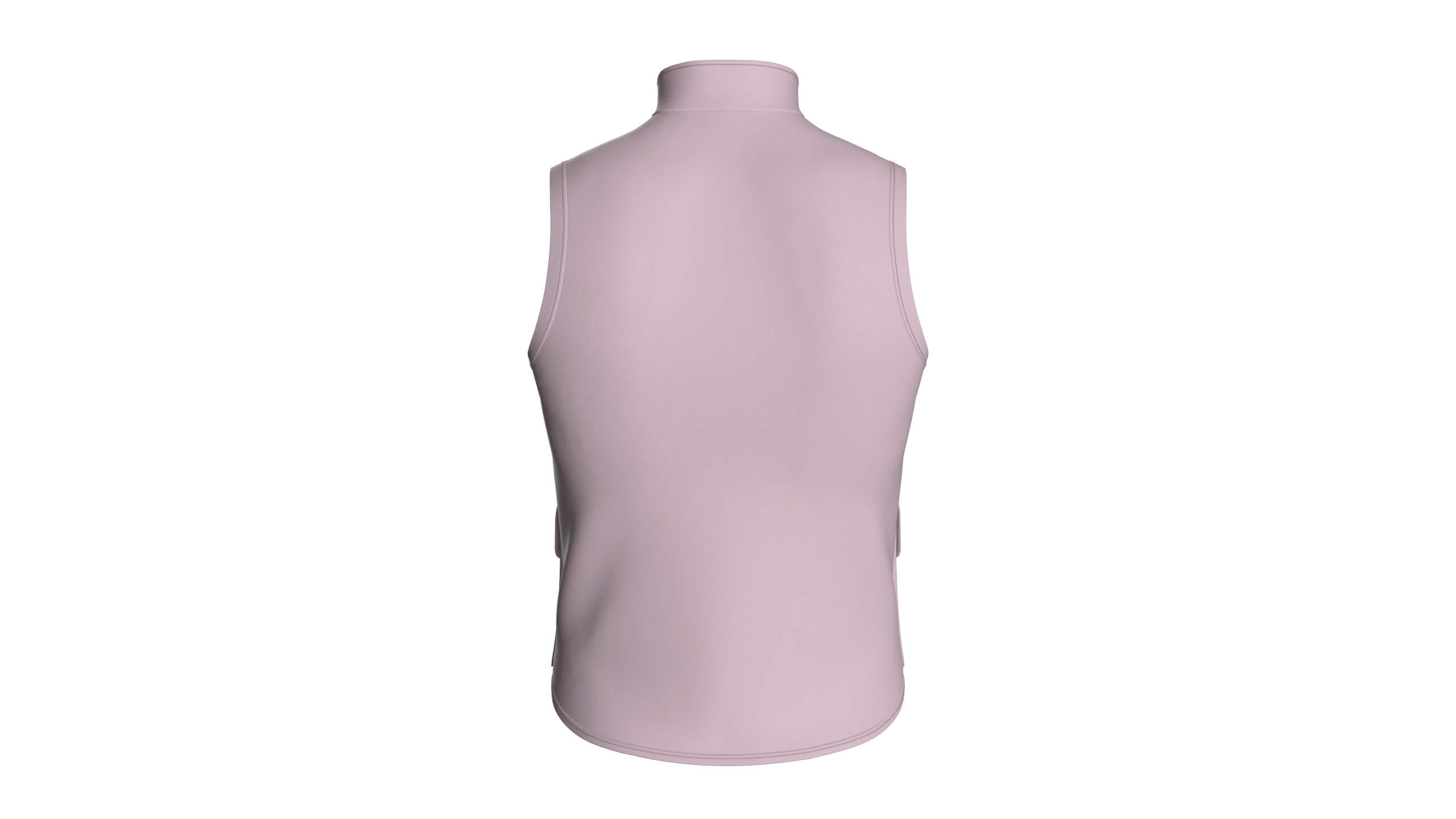 Mens Full-Zip Tactical Utility Vest 3D Model