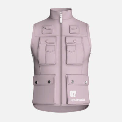 Men's Full-Zip Tactical Utility Vest