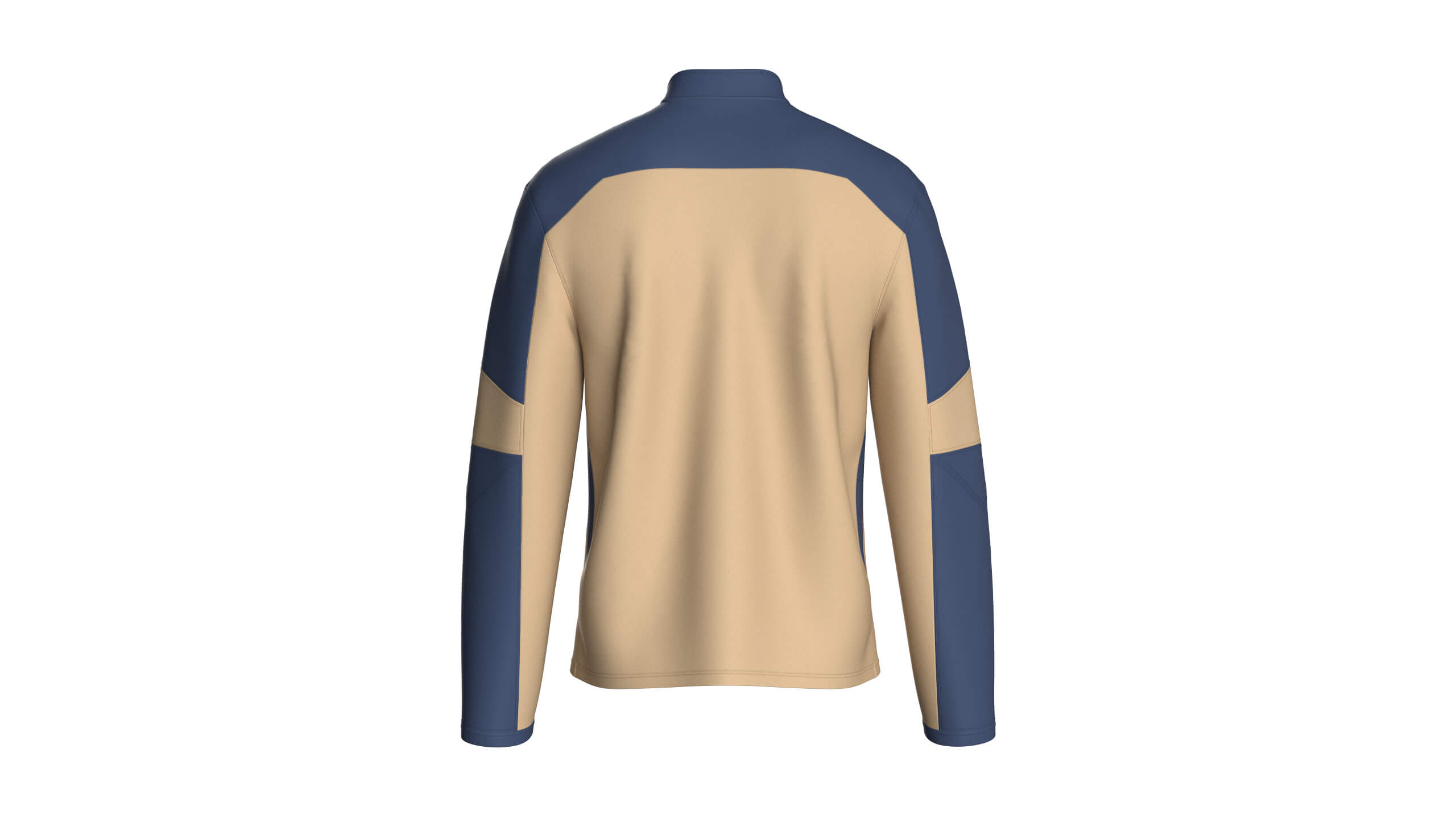 Mens Full-Zip Technical Jacket 3D Model