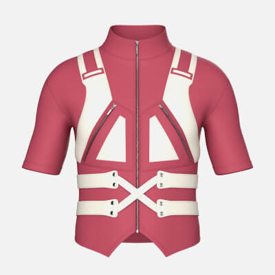 Men's Tactical Cycling Jersey with Zip Pocket