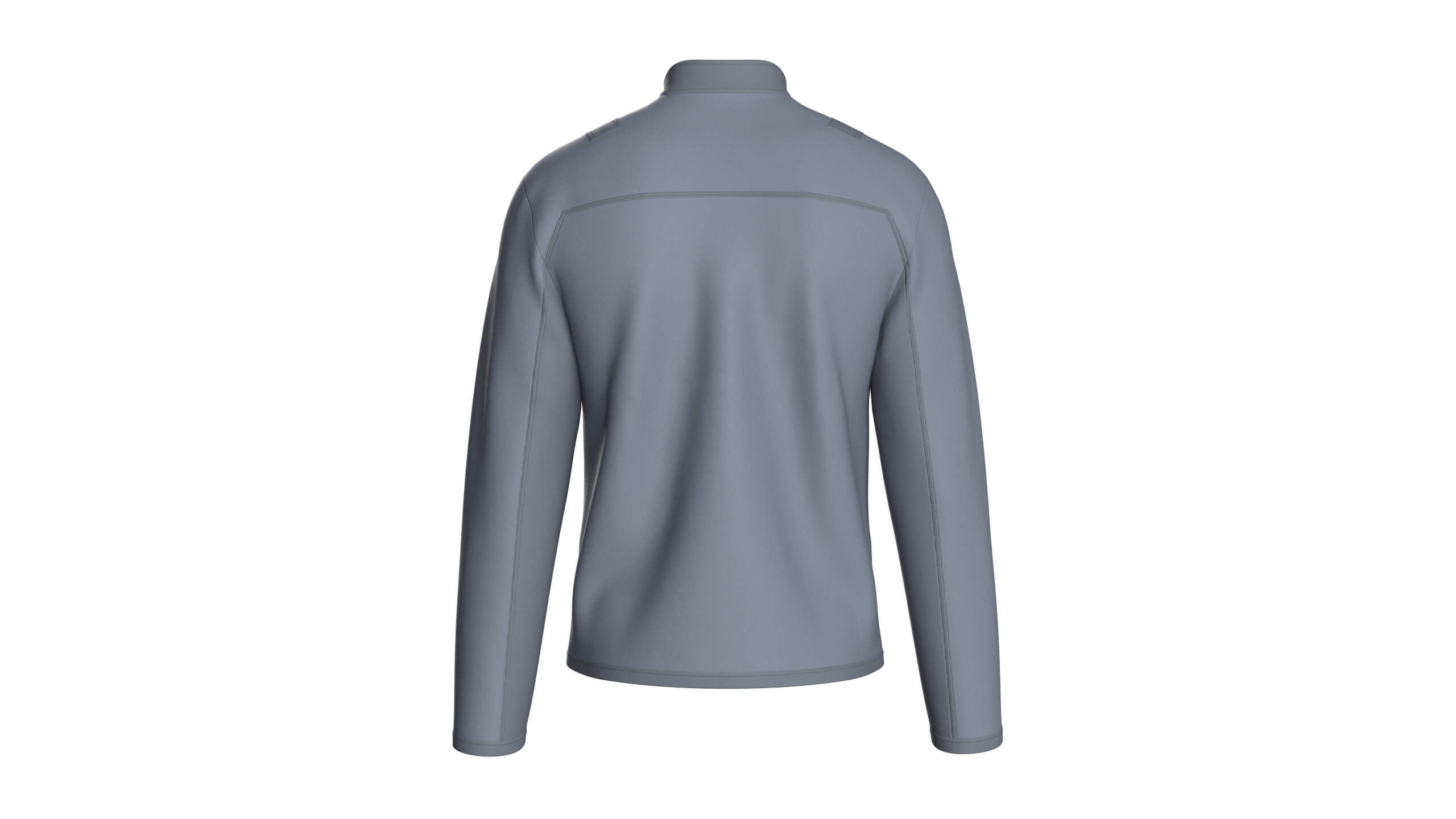 Men Tactical Jacket with Buckle Straps 3D Model