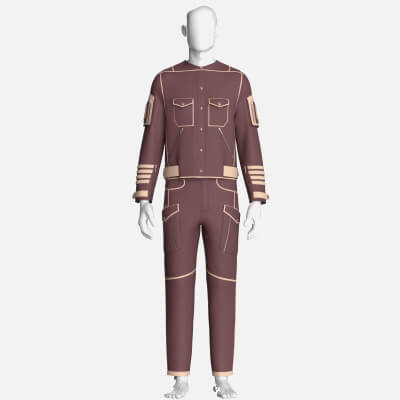 Men Tactical Jacket with Cargo Pant Outfit