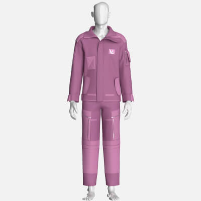 Men Utility Jacket with Cargo Pant-Outfit