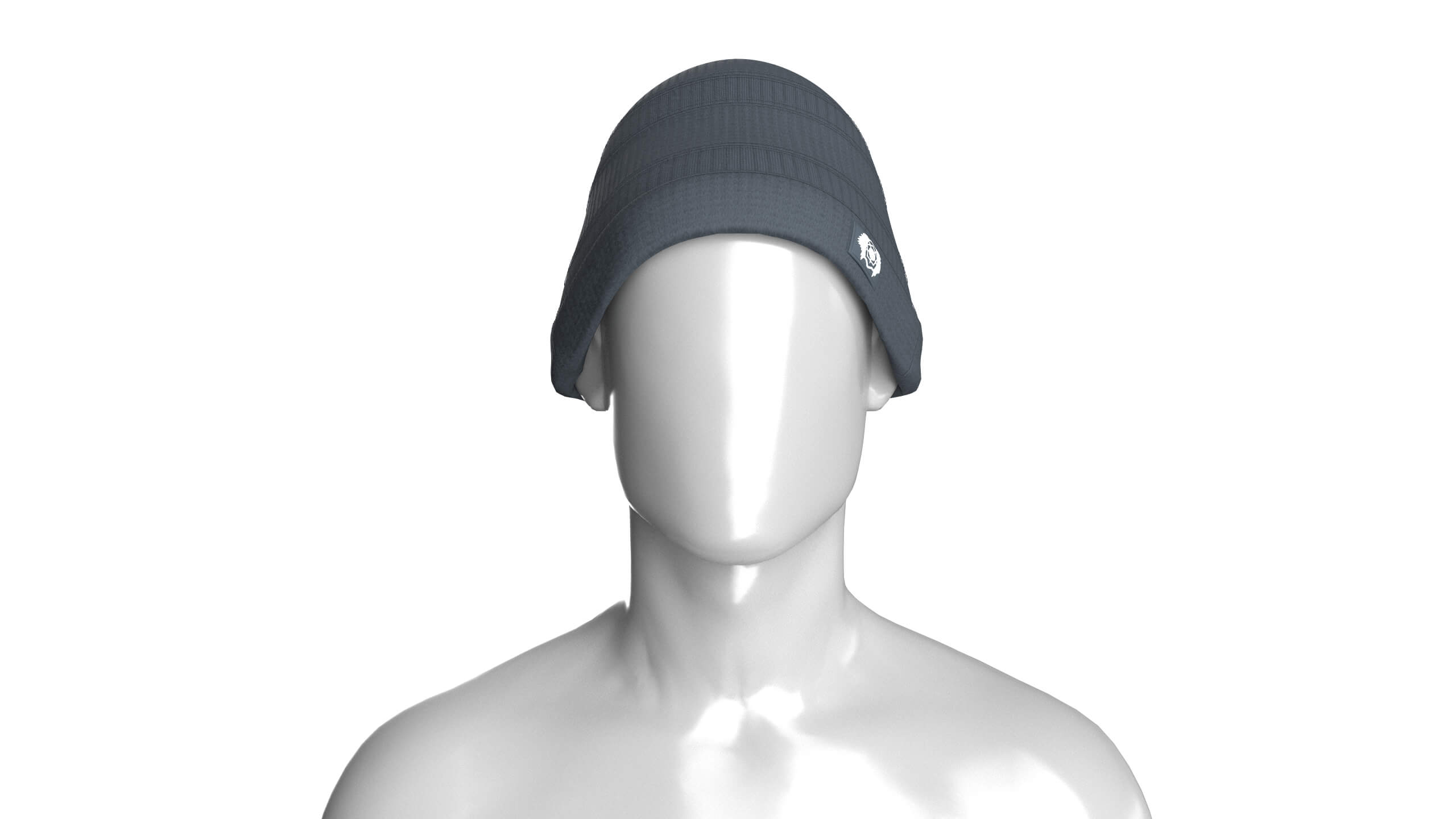 Men Winter Hat 3D Model