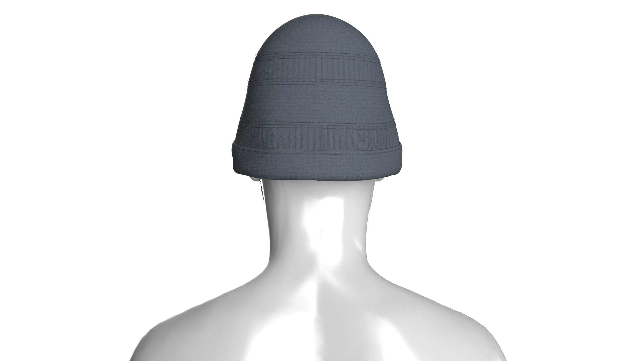 Men Winter Hat 3D Model