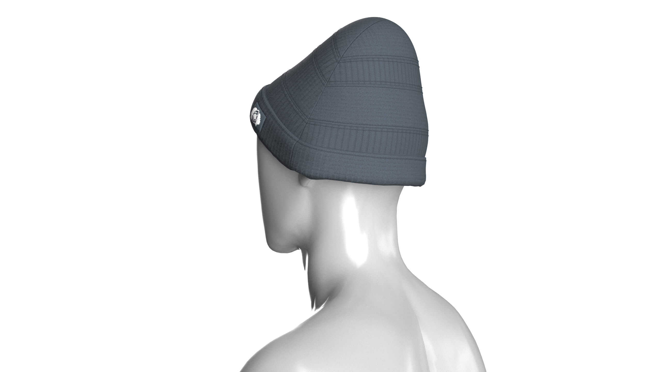 Men Winter Hat 3D Model
