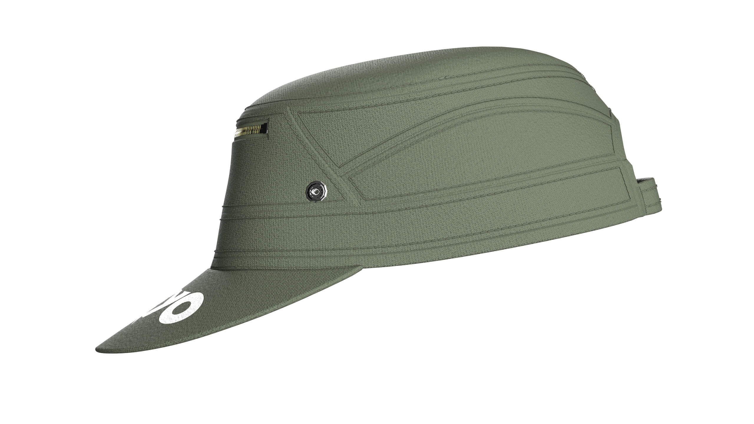 Men Zipper Cap 3D Model