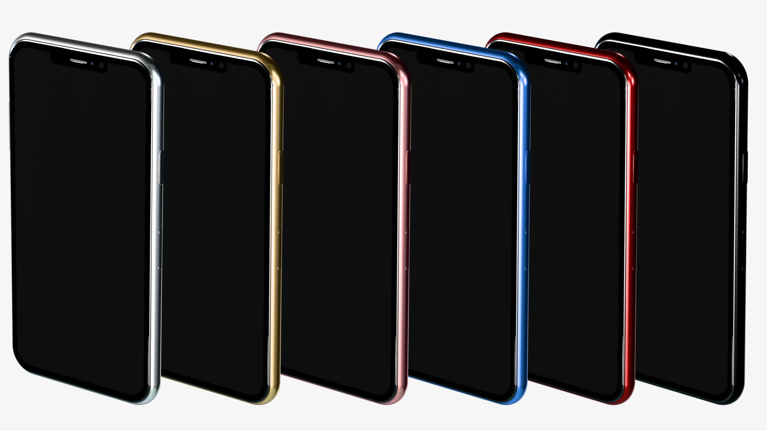 Generic Smartphone 3D Model