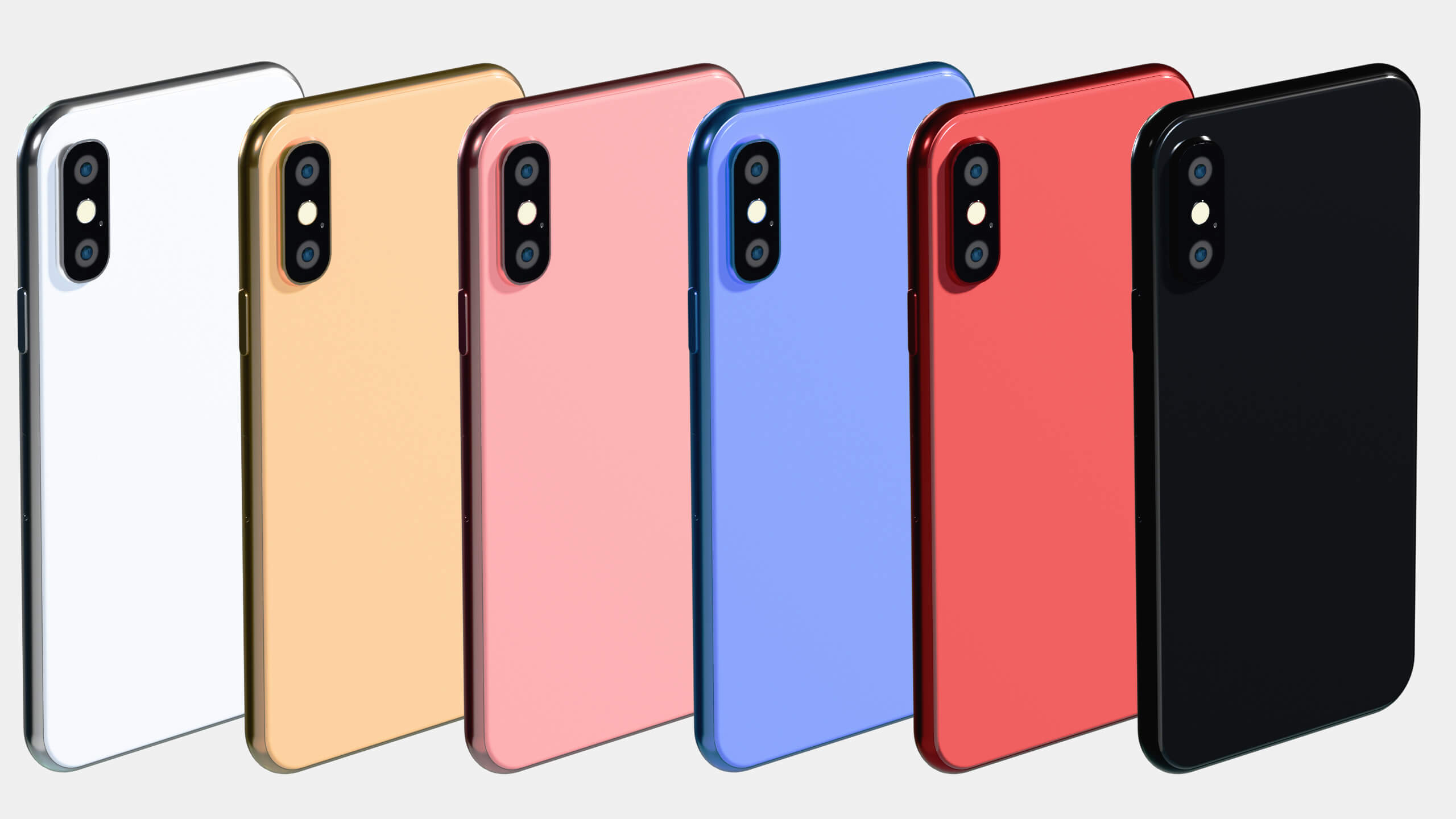 Generic Smartphone 3D Model