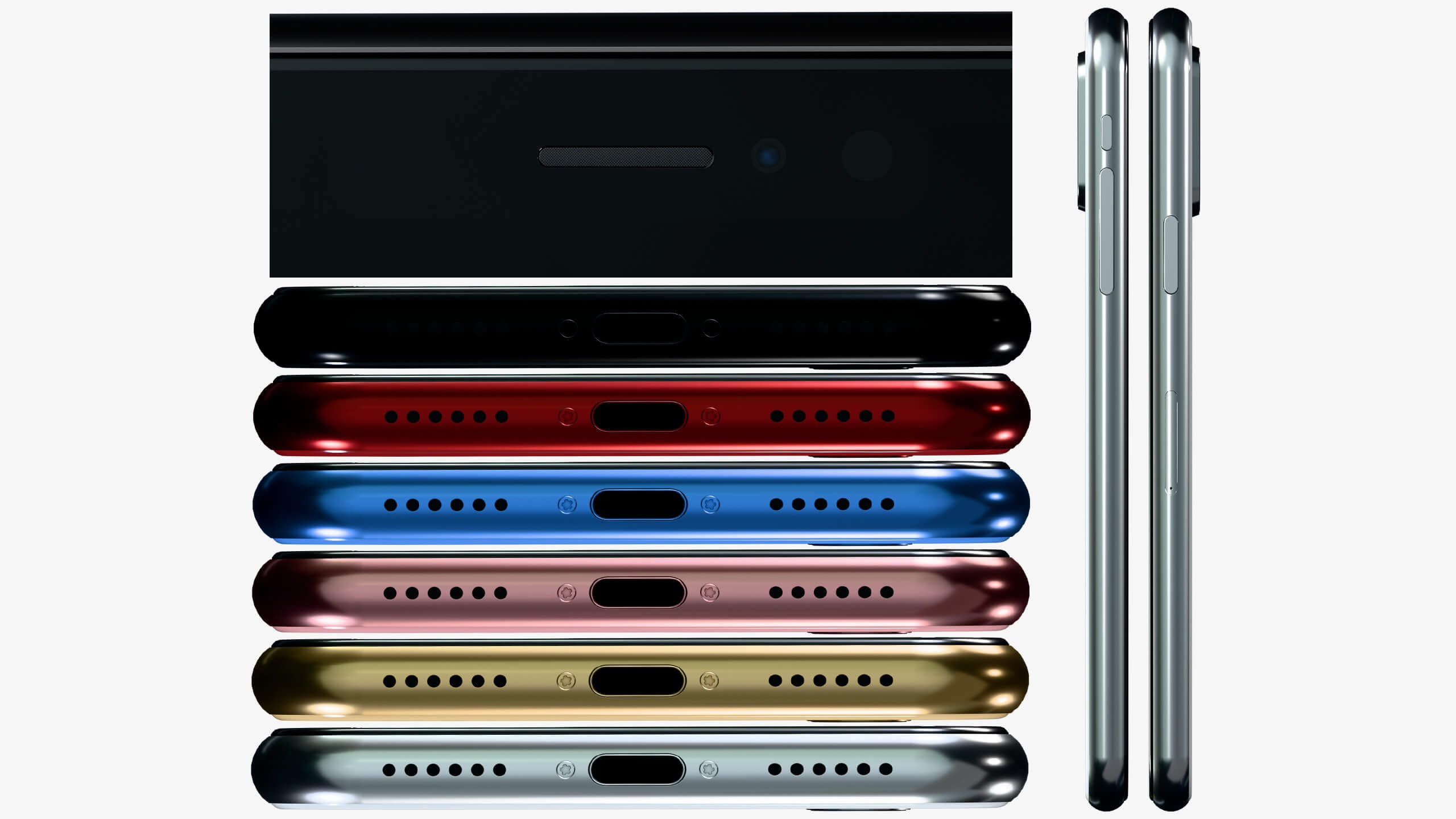 Generic Smartphone 3D Model