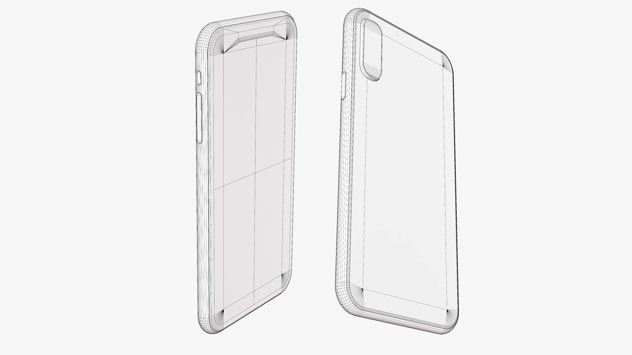 Generic Smartphone 3D Model