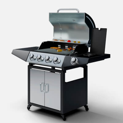 BBQ Grill Barbecue Machine
