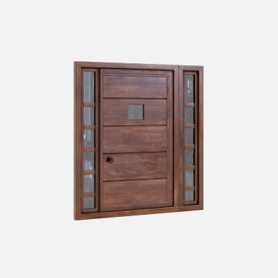 Modern Entrance Door Game Asset
