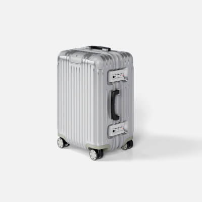 RIMOWA Original Cabin Silver Aluminium Suitcase