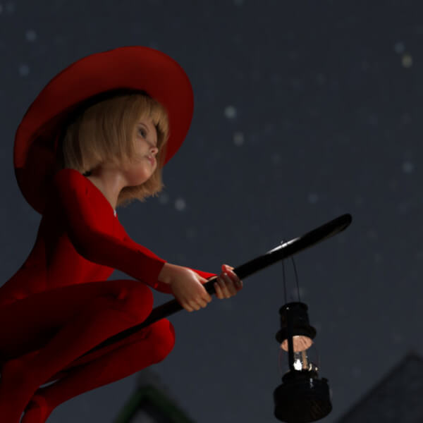 Witch Wendy Heads Home