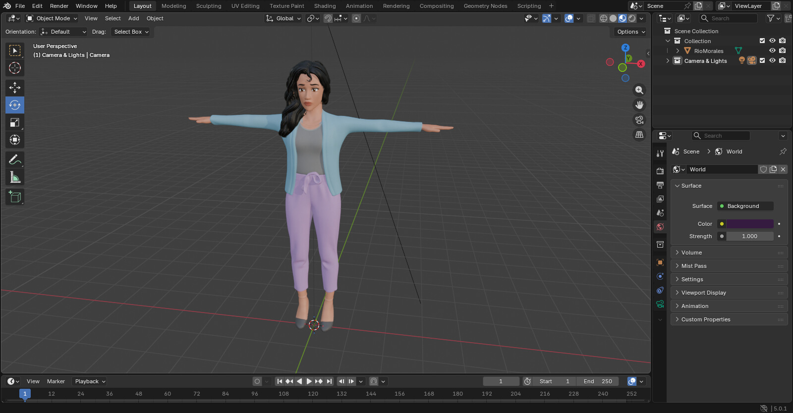 Rio Morales Spiderverse 3D Model
