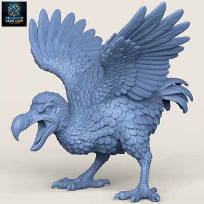 Angry Dodo Bird Miniature