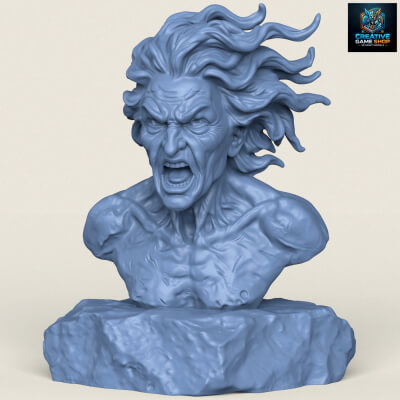 Attack Titan Eren Character Bust