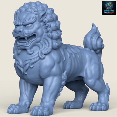 Chinese Guardian Mythological Lion