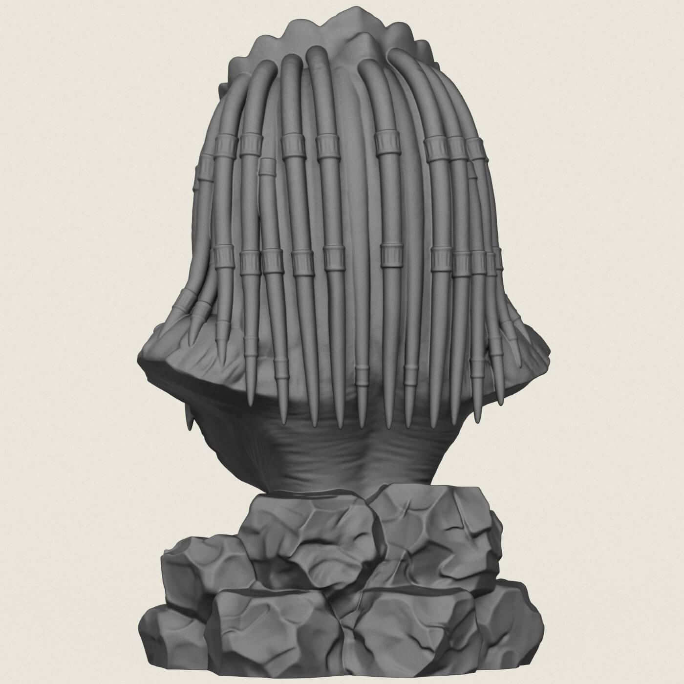 Predator Bust 3D Model