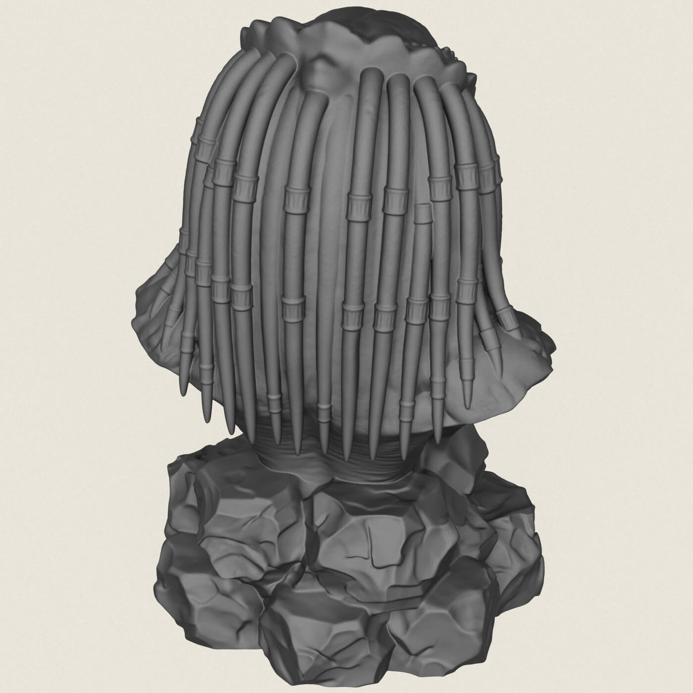 Predator Bust 3D Model