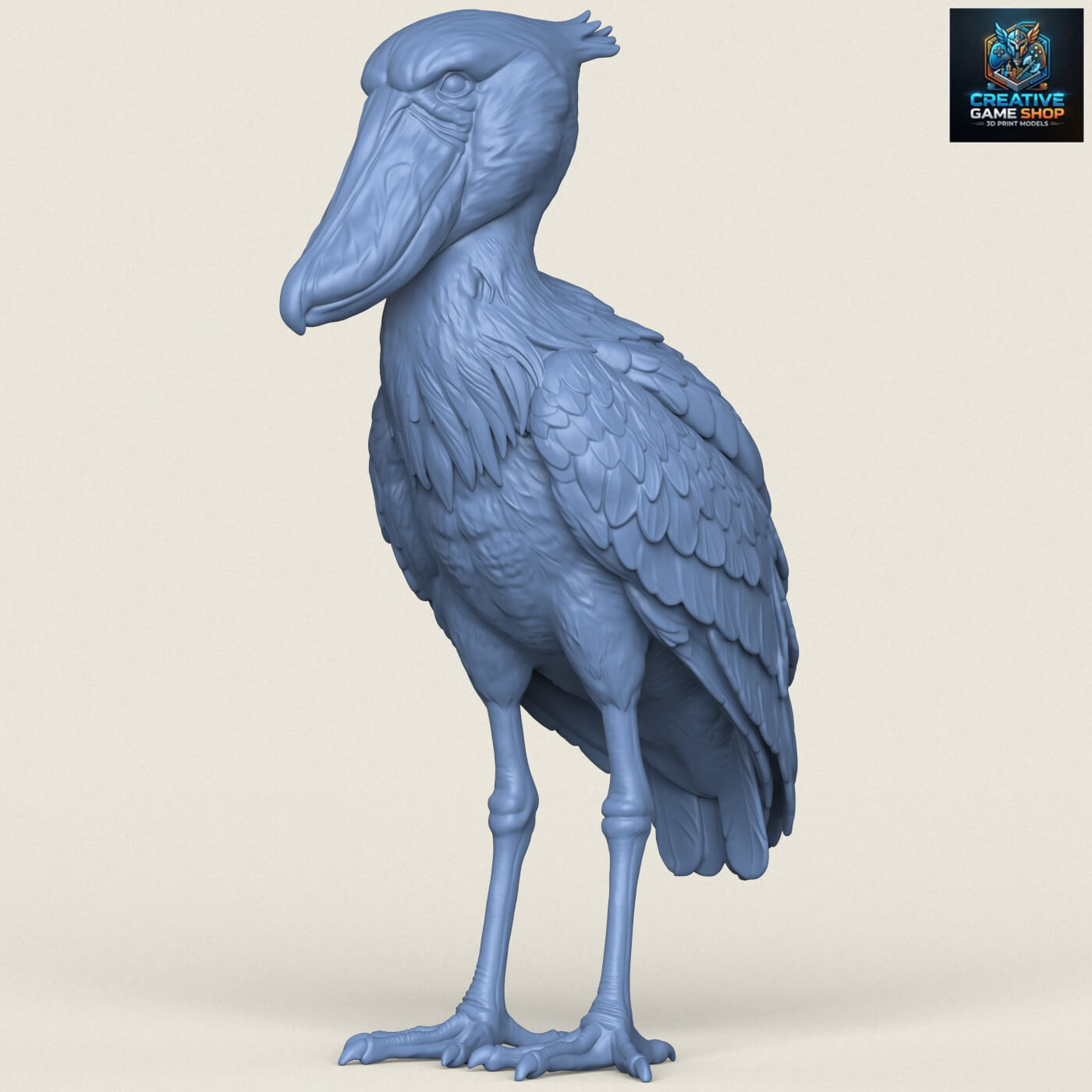 Shoebill Bird 3D Model