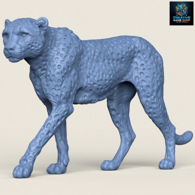 Wild Cheetah Miniature