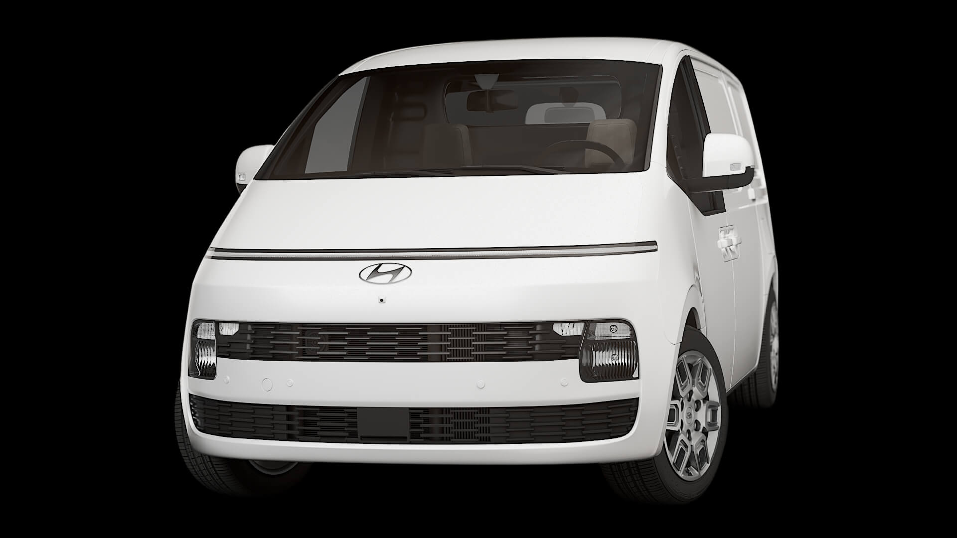 Hyundai Staria Panel Van 2027 3D Model