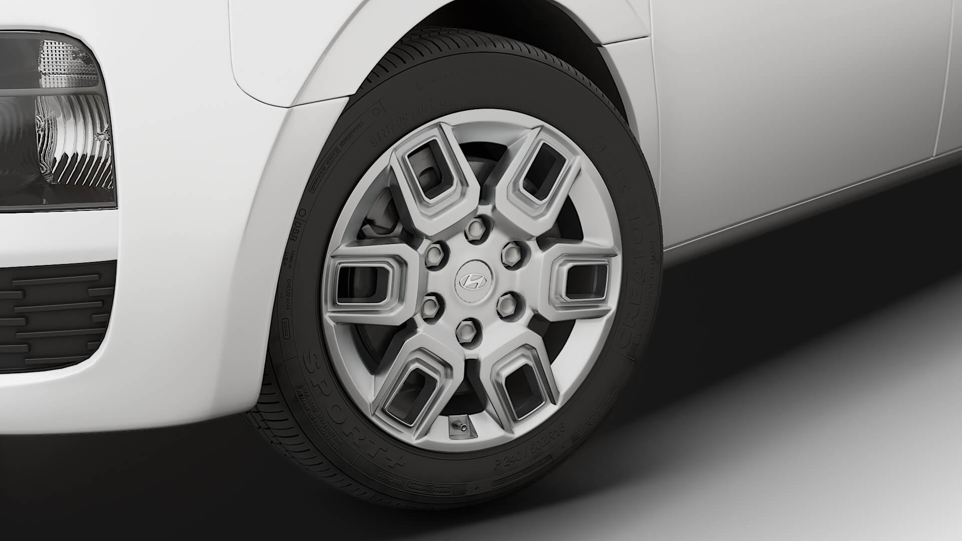 Hyundai Staria Panel Van 2027 3D Model