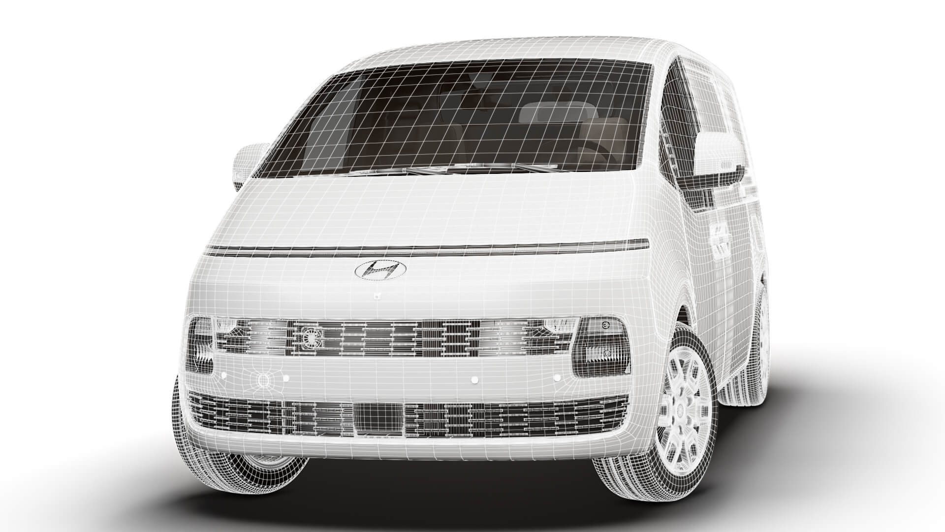 Hyundai Staria Panel Van 2027 3D Model