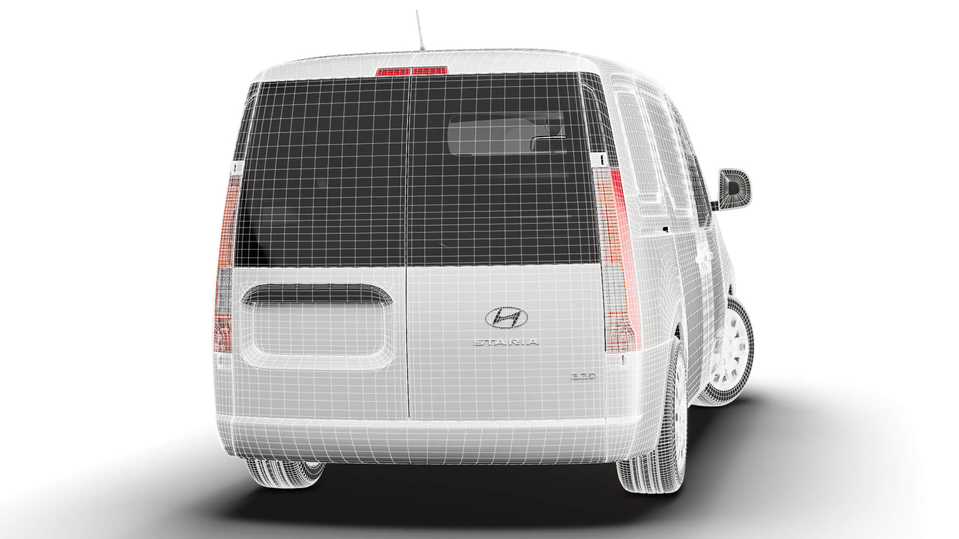 Hyundai Staria Panel Van 2027 3D Model