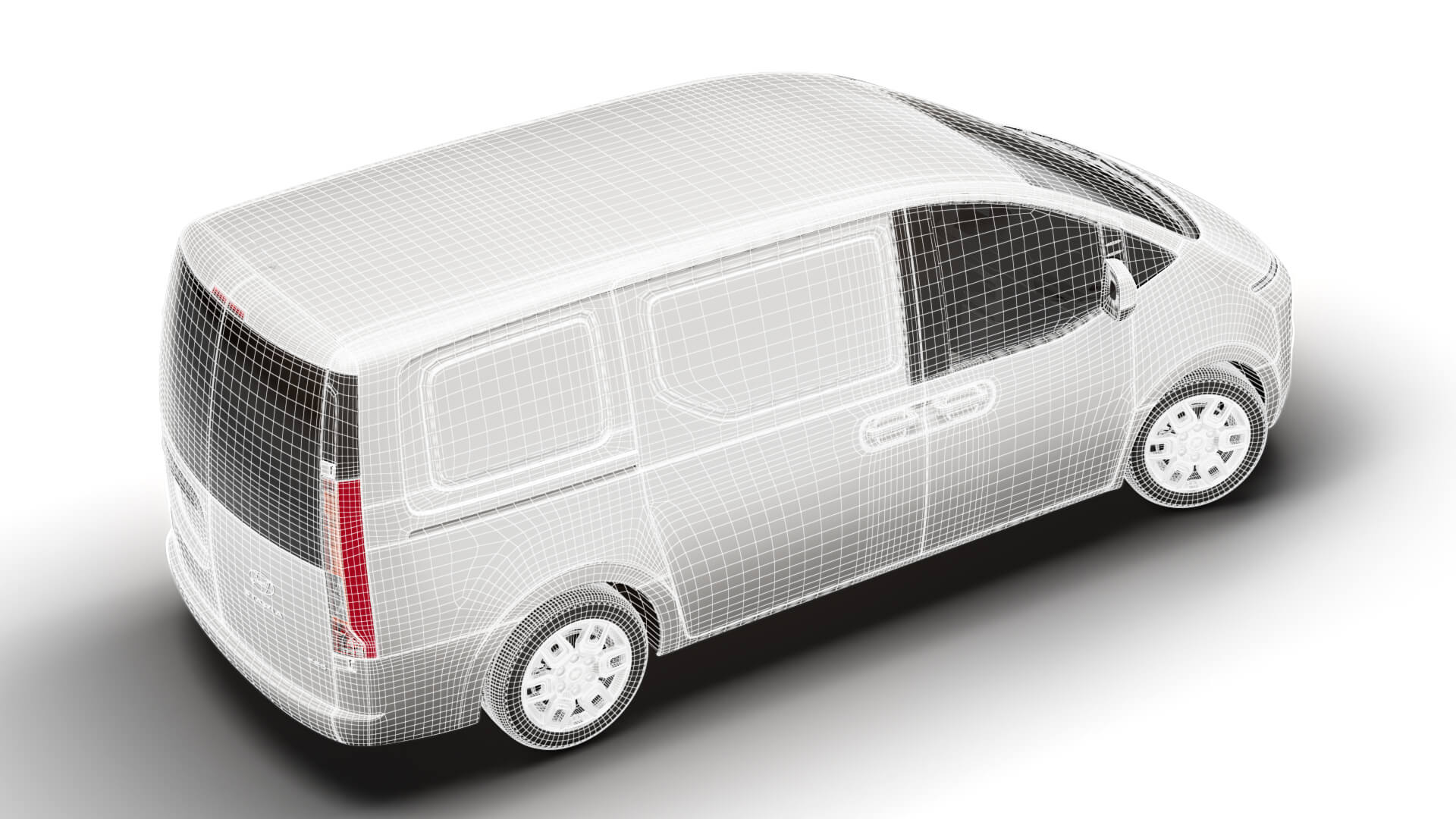 Hyundai Staria Panel Van 2027 3D Model