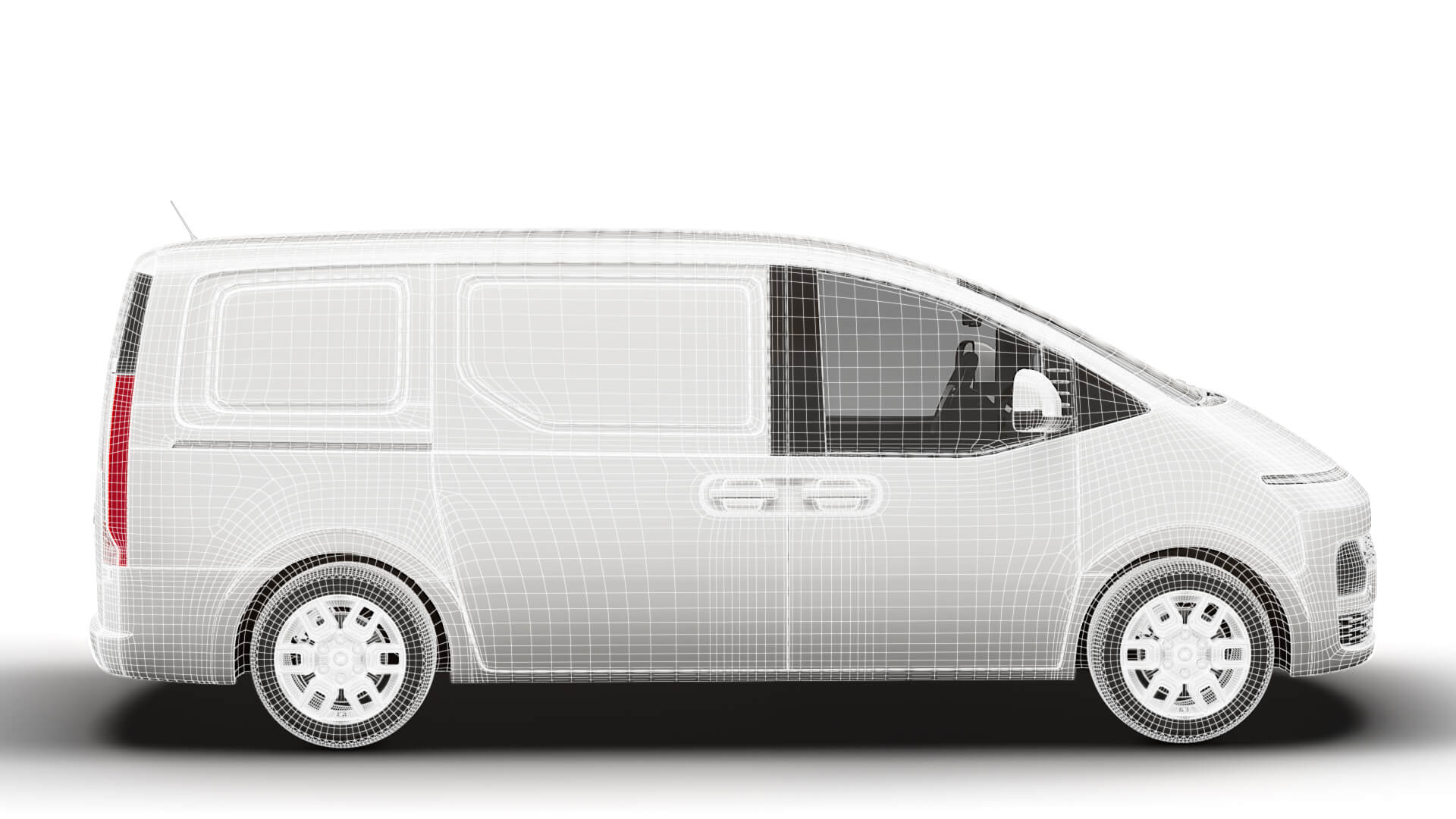 Hyundai Staria Panel Van 2027 3D Model