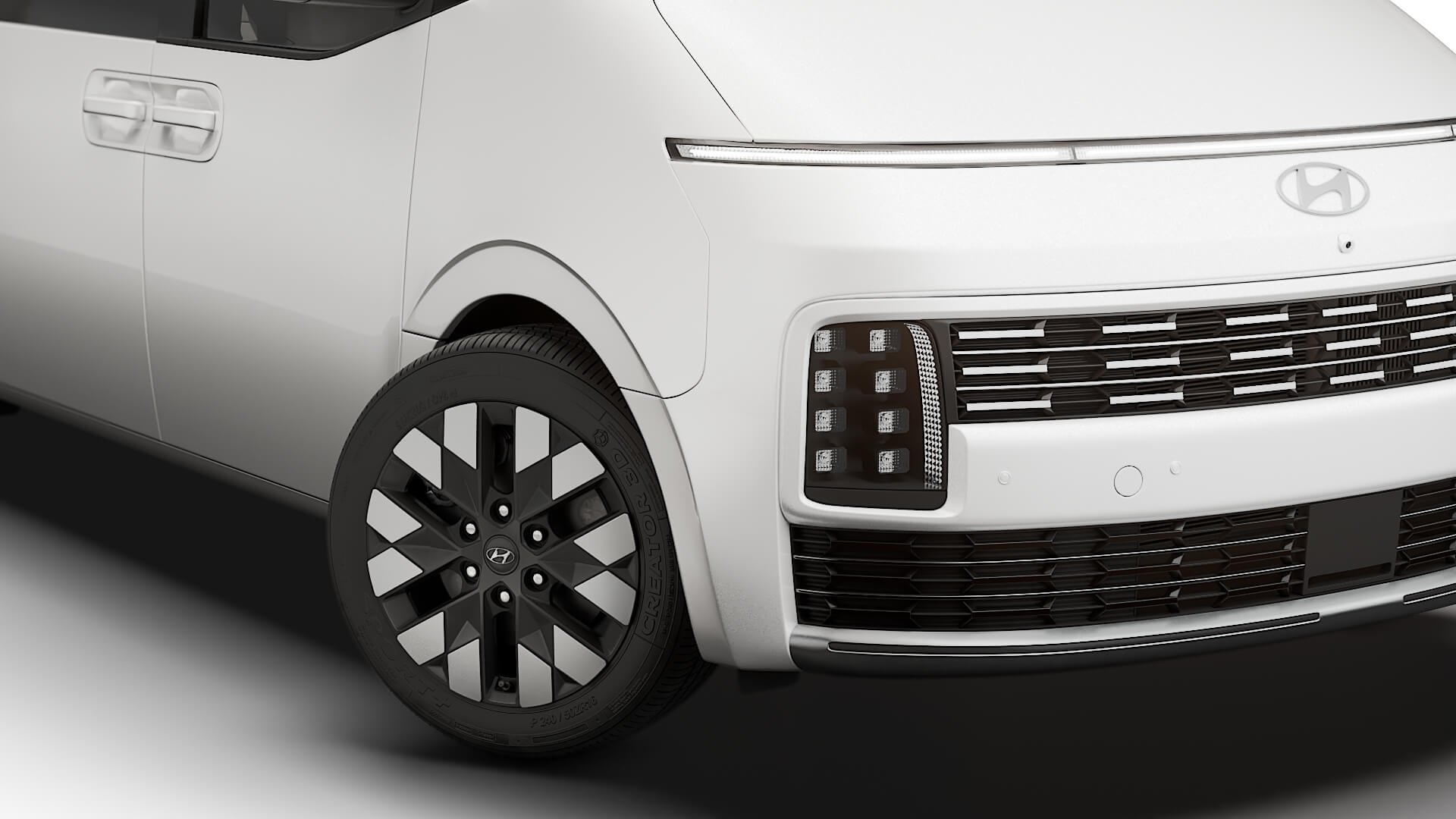 Hyundai Staria Premium 2027 3D Model