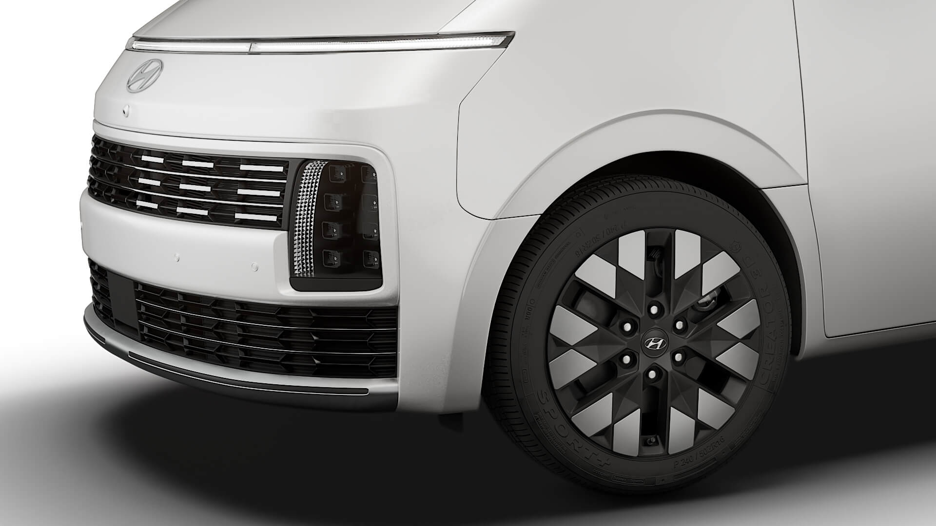 Hyundai Staria Premium 2027 3D Model