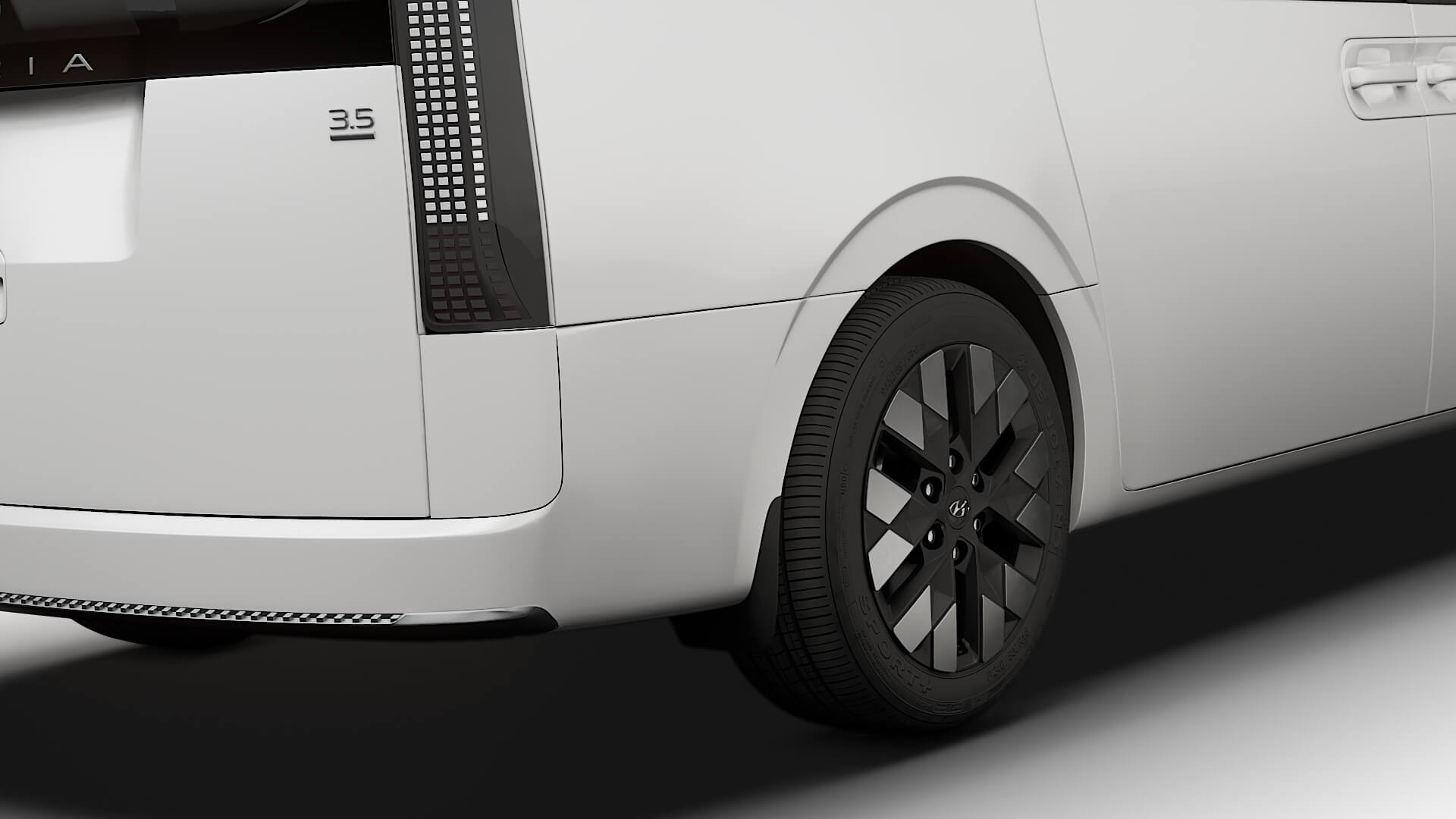 Hyundai Staria Premium 2027 3D Model