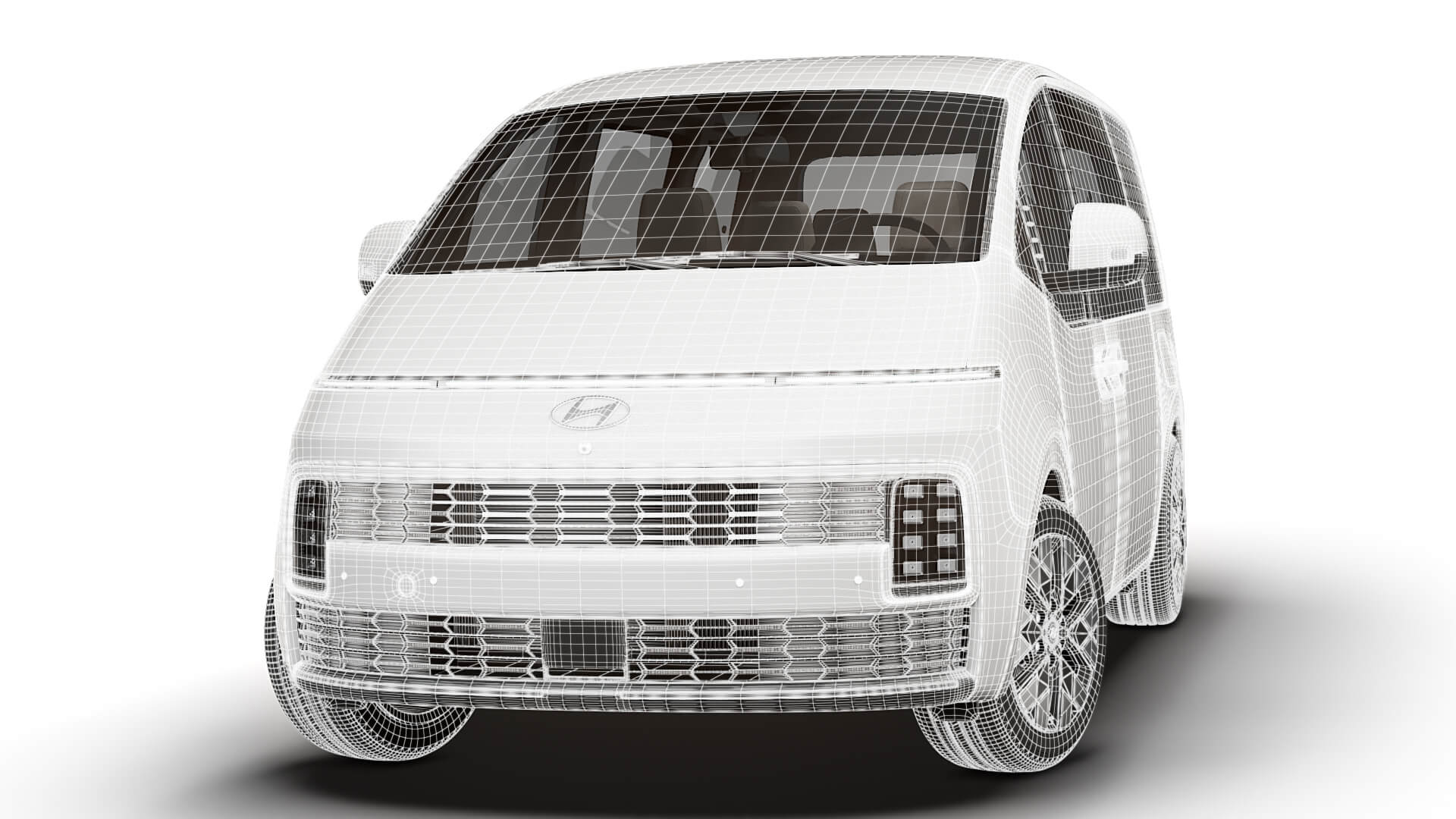 Hyundai Staria Premium 2027 3D Model
