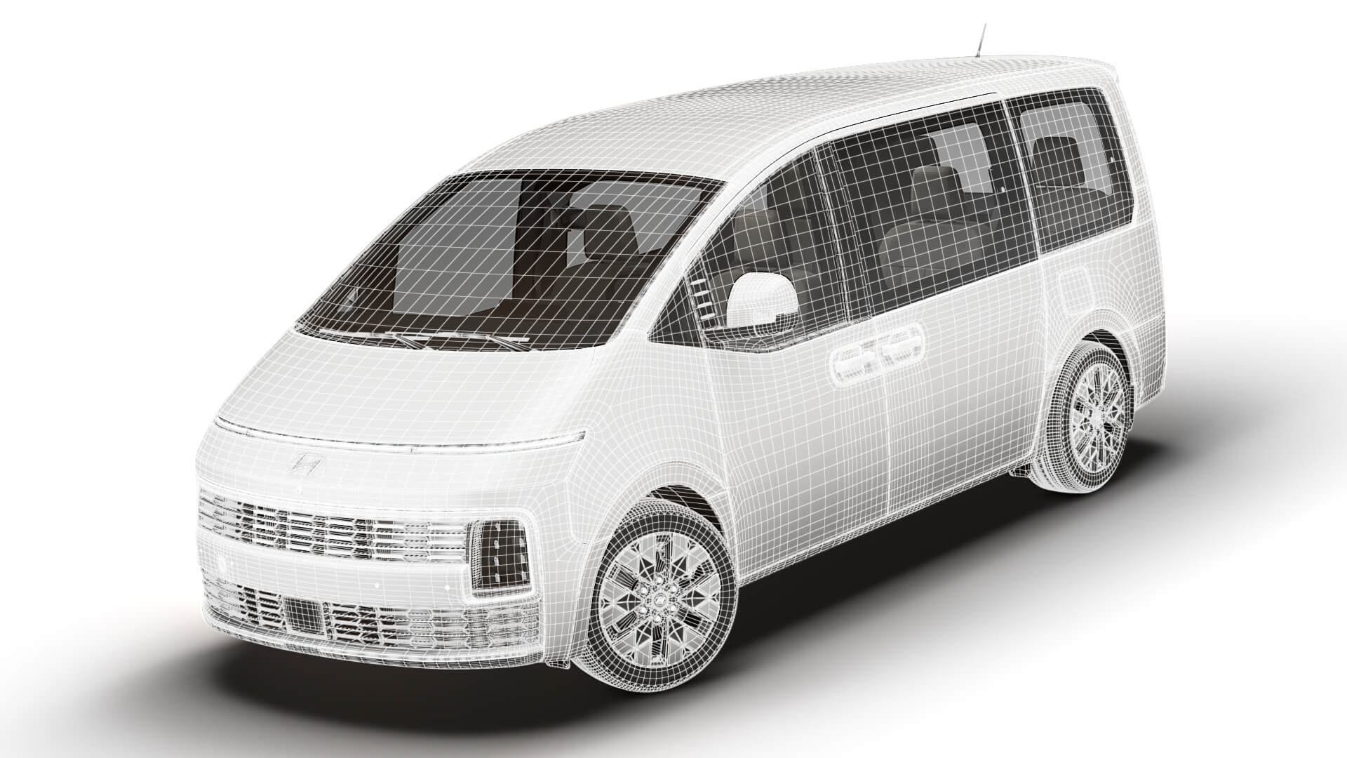 Hyundai Staria Premium 2027 3D Model