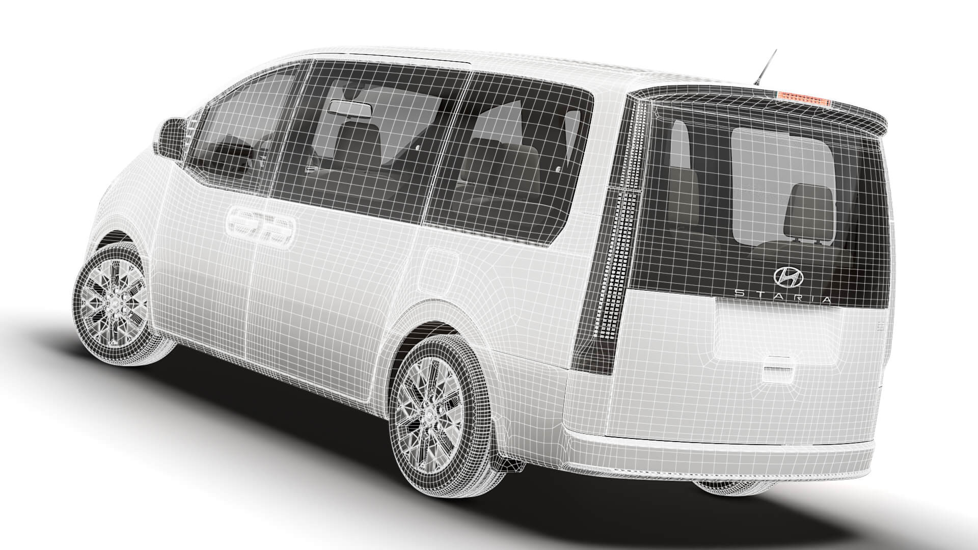 Hyundai Staria Premium 2027 3D Model