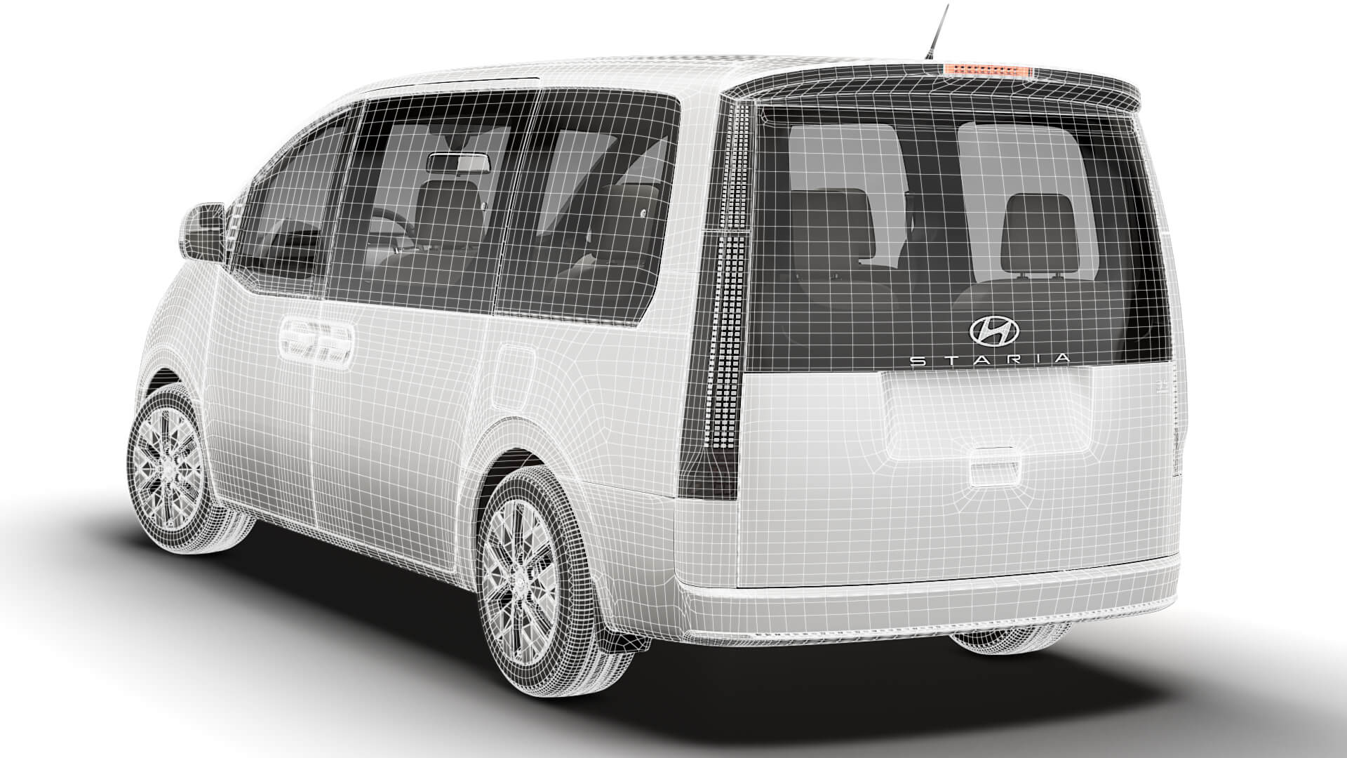 Hyundai Staria Premium 2027 3D Model
