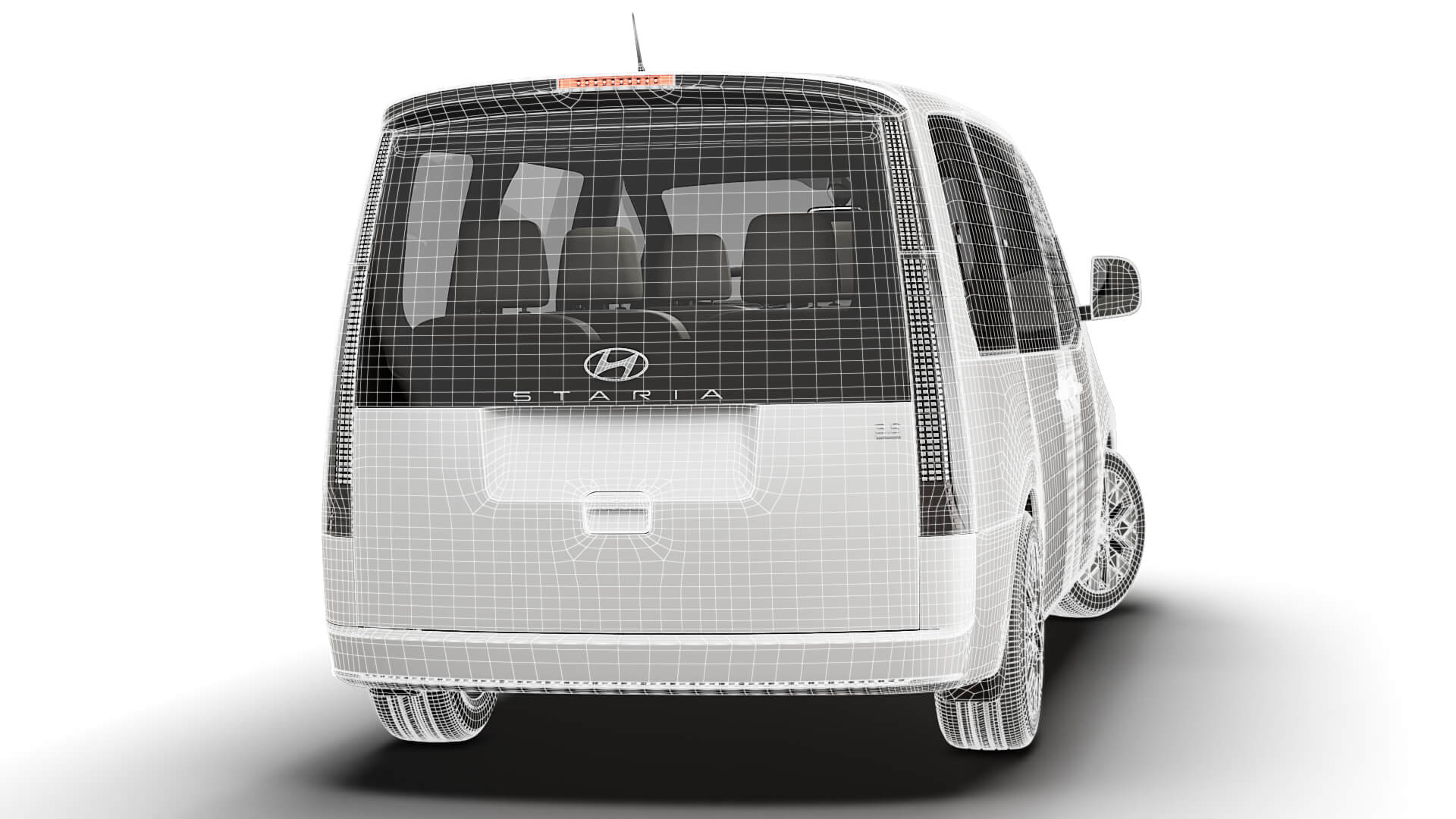Hyundai Staria Premium 2027 3D Model