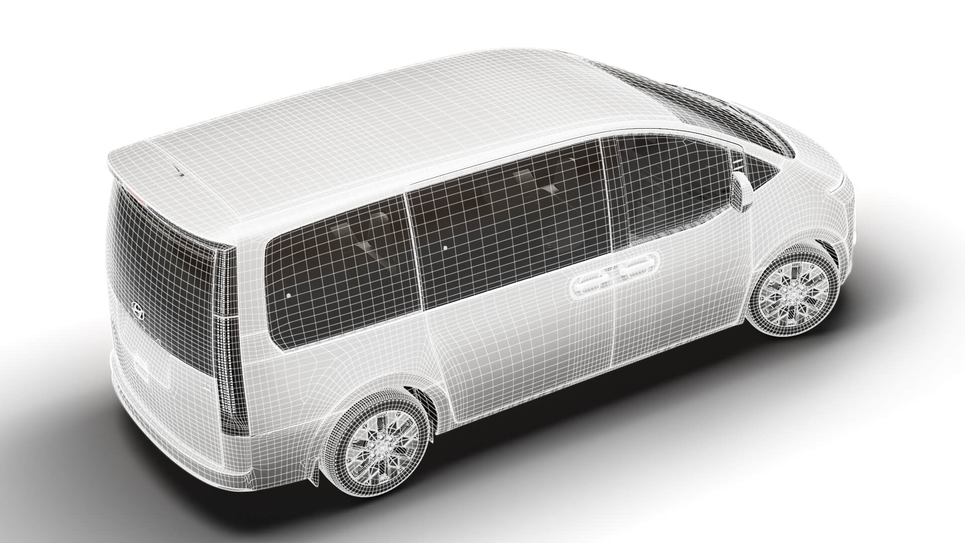 Hyundai Staria Premium 2027 3D Model
