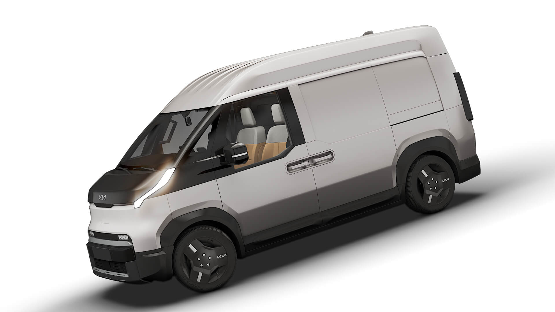 Kia PV5 Cargo L2H2 2027 3D Model