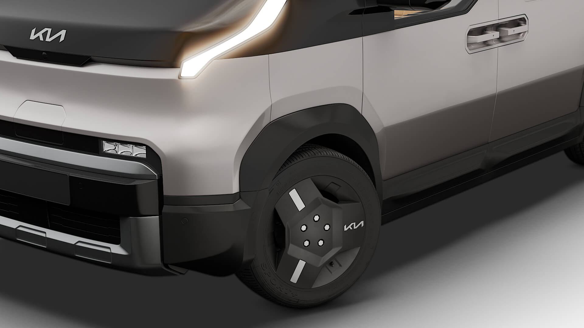 Kia PV5 Cargo L2H2 2027 3D Model