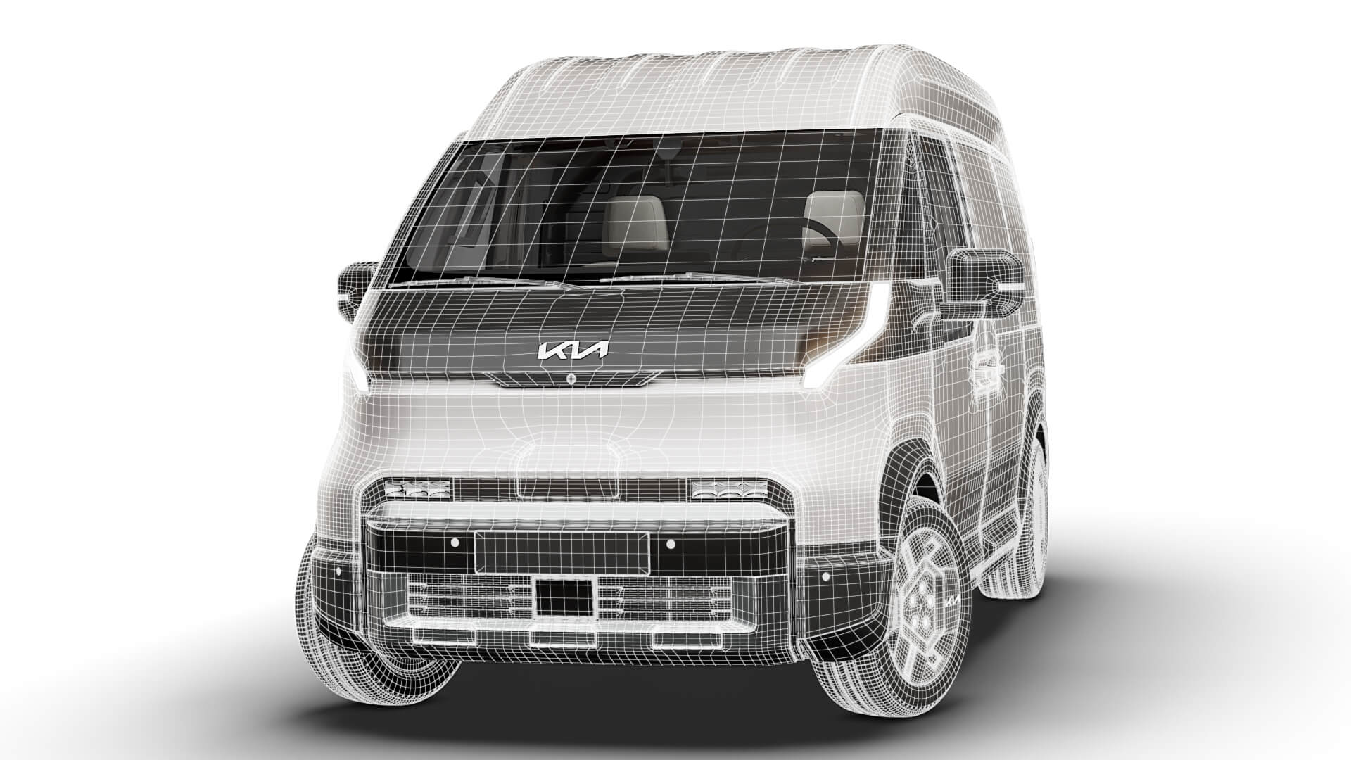 Kia PV5 Cargo L2H2 2027 3D Model