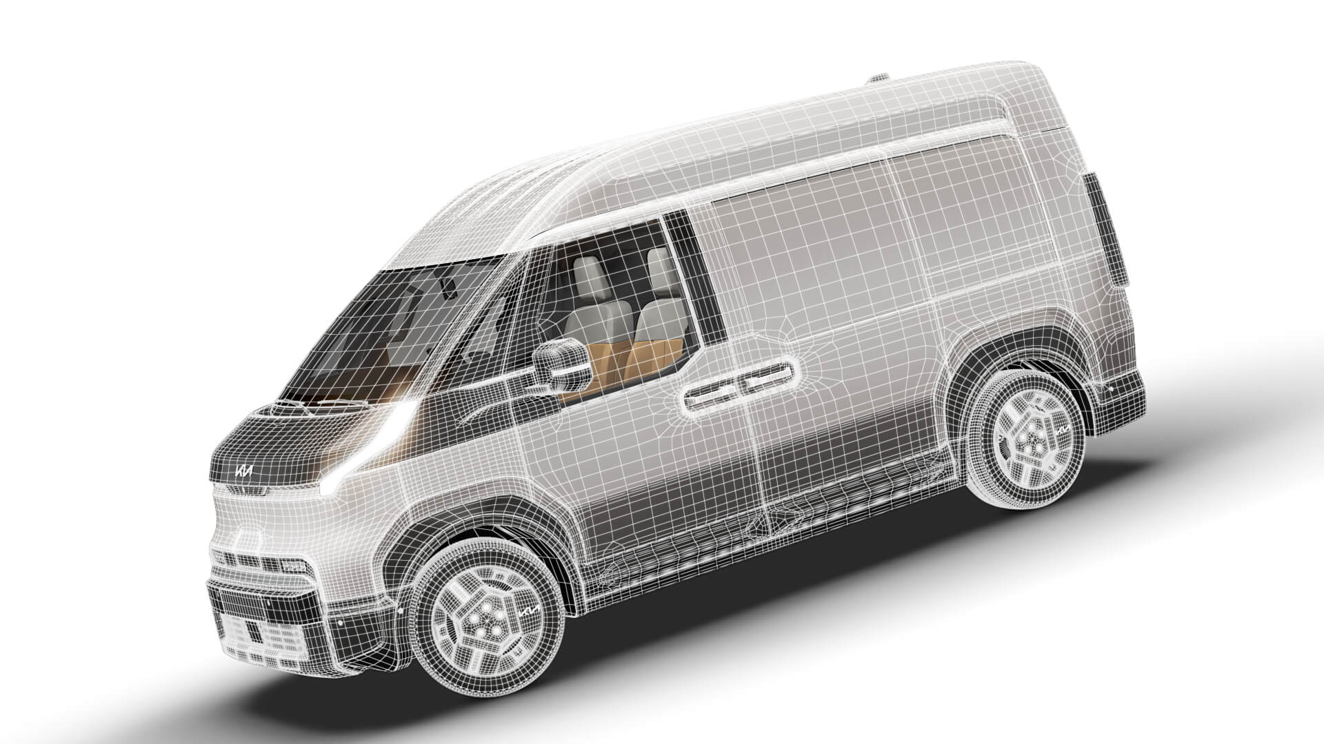 Kia PV5 Cargo L2H2 2027 3D Model