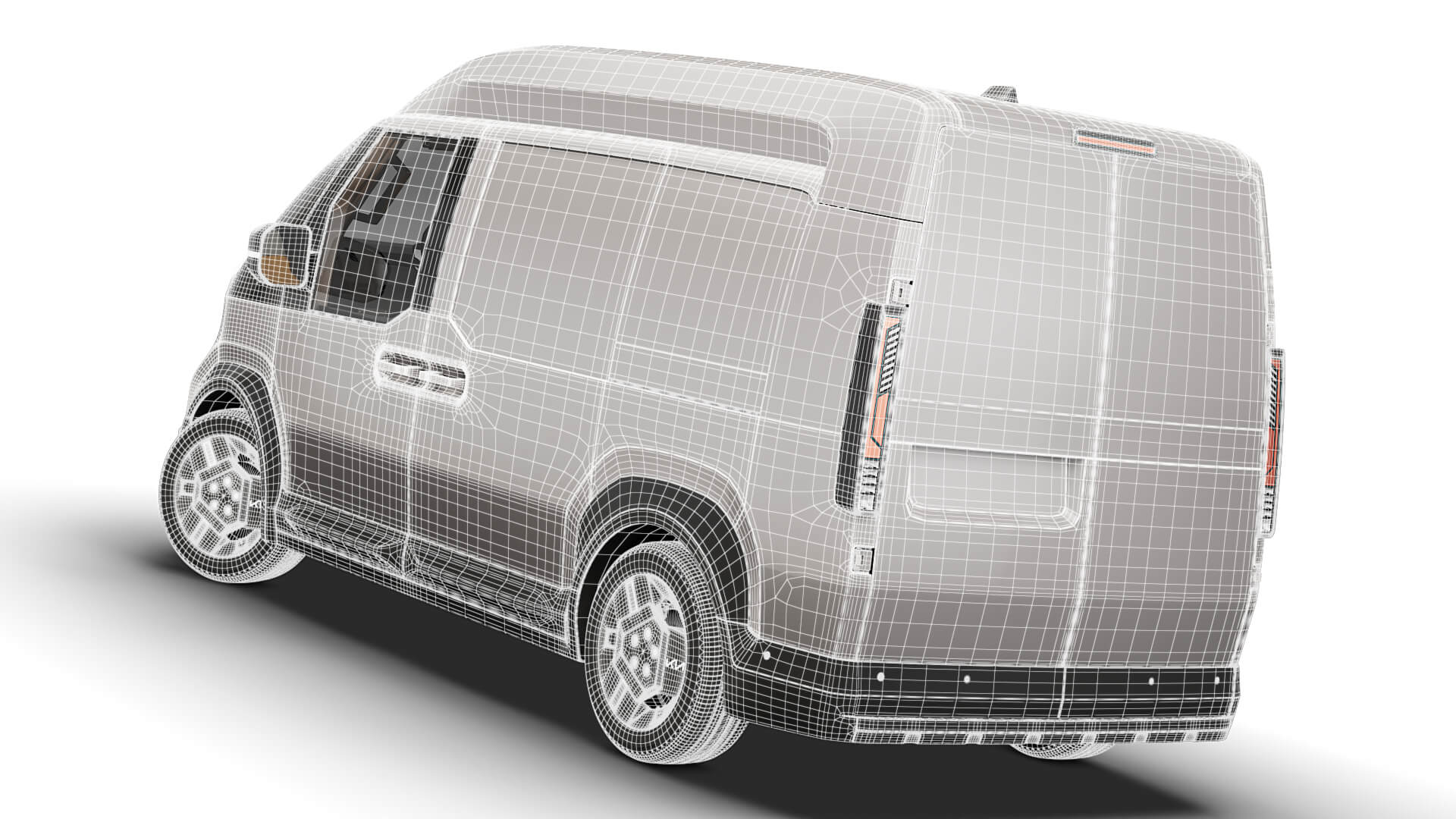 Kia PV5 Cargo L2H2 2027 3D Model